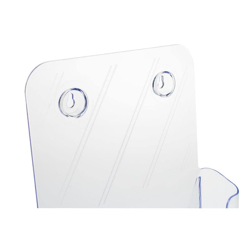 SOURCEONE.ORG Source One Premium Counter Top Full Size, 8.5 x 11 Inches Wide Acrylic Brochure Holder